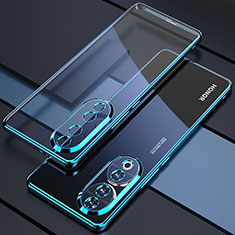 Funda Silicona Ultrafina Carcasa Transparente H01 para Huawei Honor 90 5G Azul