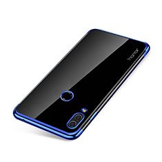 Funda Silicona Ultrafina Carcasa Transparente H01 para Huawei Honor Note 10 Azul