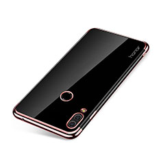 Funda Silicona Ultrafina Carcasa Transparente H01 para Huawei Honor Note 10 Oro Rosa