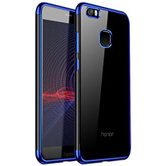 Funda Silicona Ultrafina Carcasa Transparente H01 para Huawei Honor Note 8 Azul