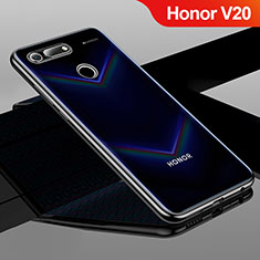 Funda Silicona Ultrafina Carcasa Transparente H01 para Huawei Honor V20 Negro