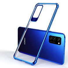 Funda Silicona Ultrafina Carcasa Transparente H01 para Huawei Honor View 30 5G Azul