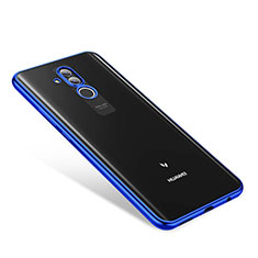 Funda Silicona Ultrafina Carcasa Transparente H01 para Huawei Maimang 7 Azul