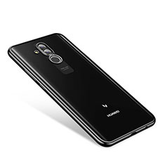Funda Silicona Ultrafina Carcasa Transparente H01 para Huawei Mate 20 Lite Negro