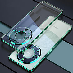 Funda Silicona Ultrafina Carcasa Transparente H01 para Huawei Mate 60 Pro+ Plus Verde