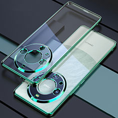 Funda Silicona Ultrafina Carcasa Transparente H01 para Huawei Mate 60 Verde