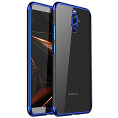 Funda Silicona Ultrafina Carcasa Transparente H01 para Huawei Mate 9 Pro Azul