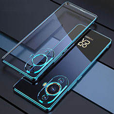 Funda Silicona Ultrafina Carcasa Transparente H01 para Huawei Nova 11 Pro Azul