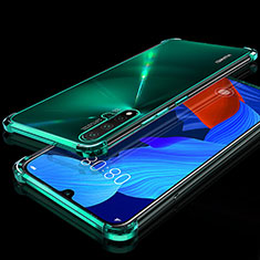 Funda Silicona Ultrafina Carcasa Transparente H01 para Huawei Nova 5 Verde