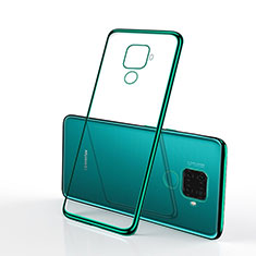 Funda Silicona Ultrafina Carcasa Transparente H01 para Huawei Nova 5z Verde