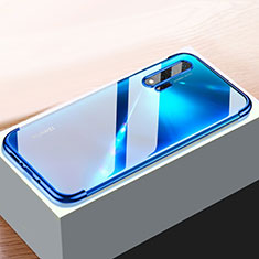 Funda Silicona Ultrafina Carcasa Transparente H01 para Huawei Nova 6 Azul