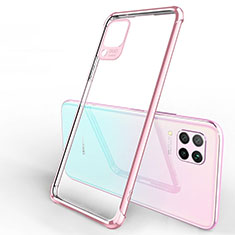 Funda Silicona Ultrafina Carcasa Transparente H01 para Huawei Nova 6 SE Oro Rosa