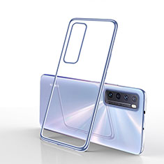 Funda Silicona Ultrafina Carcasa Transparente H01 para Huawei Nova 7 5G Plata