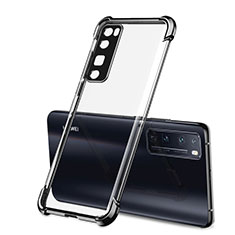 Funda Silicona Ultrafina Carcasa Transparente H01 para Huawei Nova 7 Pro 5G Negro