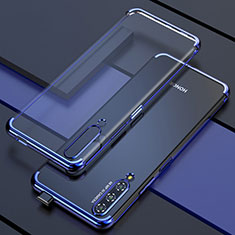 Funda Silicona Ultrafina Carcasa Transparente H01 para Huawei P Smart Pro (2019) Azul