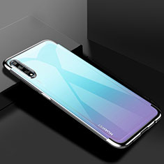 Funda Silicona Ultrafina Carcasa Transparente H01 para Huawei P smart S Plata