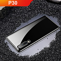 Funda Silicona Ultrafina Carcasa Transparente H01 para Huawei P30 Negro