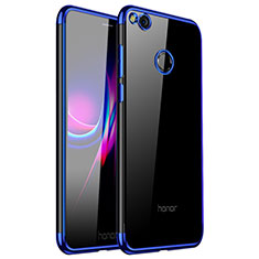 Funda Silicona Ultrafina Carcasa Transparente H01 para Huawei P8 Lite (2017) Azul