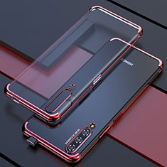 Funda Silicona Ultrafina Carcasa Transparente H01 para Huawei Y9s Rojo