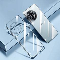 Funda Silicona Ultrafina Carcasa Transparente H01 para OnePlus 11 5G Azul