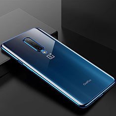 Funda Silicona Ultrafina Carcasa Transparente H01 para OnePlus 8 Azul
