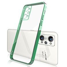 Funda Silicona Ultrafina Carcasa Transparente H01 para Realme GT Neo 3T 5G Verde