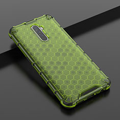 Funda Silicona Ultrafina Carcasa Transparente H01 para Realme X2 Pro Verde