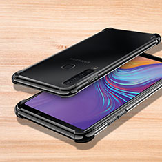 Funda Silicona Ultrafina Carcasa Transparente H01 para Samsung Galaxy A9s Negro