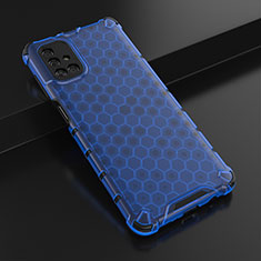 Funda Silicona Ultrafina Carcasa Transparente H01 para Samsung Galaxy M51 Azul