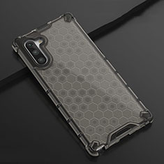 Funda Silicona Ultrafina Carcasa Transparente H01 para Samsung Galaxy Note 10 Negro