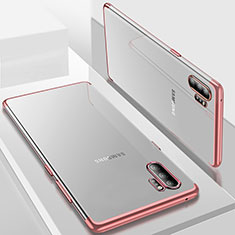 Funda Silicona Ultrafina Carcasa Transparente H01 para Samsung Galaxy Note 10 Plus Oro Rosa
