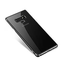 Funda Silicona Ultrafina Carcasa Transparente H01 para Samsung Galaxy Note 9 Negro