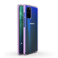 Funda Silicona Ultrafina Carcasa Transparente H01 para Samsung Galaxy S20 Plus Multicolor