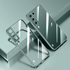 Funda Silicona Ultrafina Carcasa Transparente H01 para Samsung Galaxy S21 FE 5G Verde
