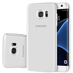 Funda Silicona Ultrafina Carcasa Transparente H01 para Samsung Galaxy S7 Edge G935F Claro