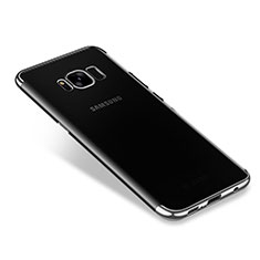 Funda Silicona Ultrafina Carcasa Transparente H01 para Samsung Galaxy S8 Plus Plata