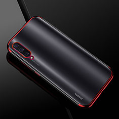 Funda Silicona Ultrafina Carcasa Transparente H01 para Xiaomi CC9e Rojo