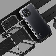 Funda Silicona Ultrafina Carcasa Transparente H01 para Xiaomi Mi 11 5G Negro