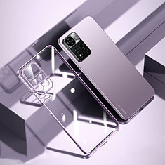 Funda Silicona Ultrafina Carcasa Transparente H01 para Xiaomi Mi 11i 5G (2022) Morado