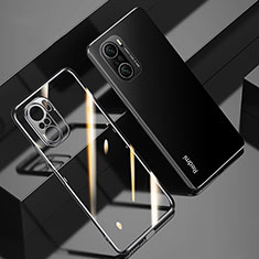 Funda Silicona Ultrafina Carcasa Transparente H01 para Xiaomi Mi 11i 5G Negro
