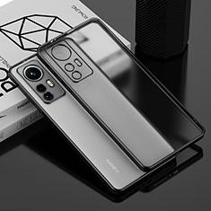 Funda Silicona Ultrafina Carcasa Transparente H01 para Xiaomi Mi 12 5G Negro