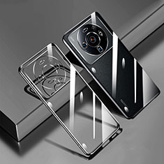 Funda Silicona Ultrafina Carcasa Transparente H01 para Xiaomi Mi 12S Ultra 5G Negro