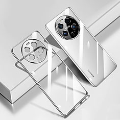 Funda Silicona Ultrafina Carcasa Transparente H01 para Xiaomi Mi 13 Ultra 5G Plata