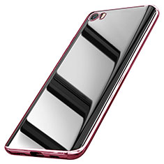 Funda Silicona Ultrafina Carcasa Transparente H01 para Xiaomi Mi 5 Oro Rosa