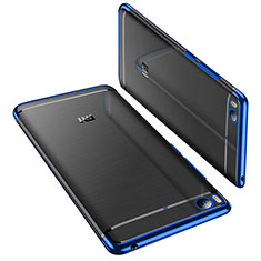 Funda Silicona Ultrafina Carcasa Transparente H01 para Xiaomi Mi 5S Azul