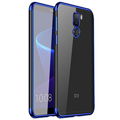 Funda Silicona Ultrafina Carcasa Transparente H01 para Xiaomi Mi 5S Plus Azul