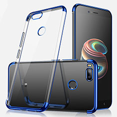 Funda Silicona Ultrafina Carcasa Transparente H01 para Xiaomi Mi 5X Azul