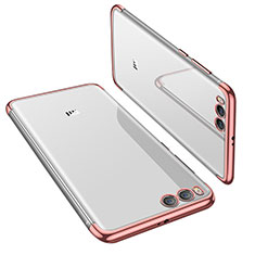 Funda Silicona Ultrafina Carcasa Transparente H01 para Xiaomi Mi 6 Oro Rosa