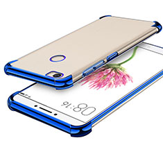 Funda Silicona Ultrafina Carcasa Transparente H01 para Xiaomi Mi Max Azul