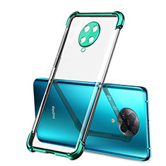 Funda Silicona Ultrafina Carcasa Transparente H01 para Xiaomi Poco F2 Pro Verde